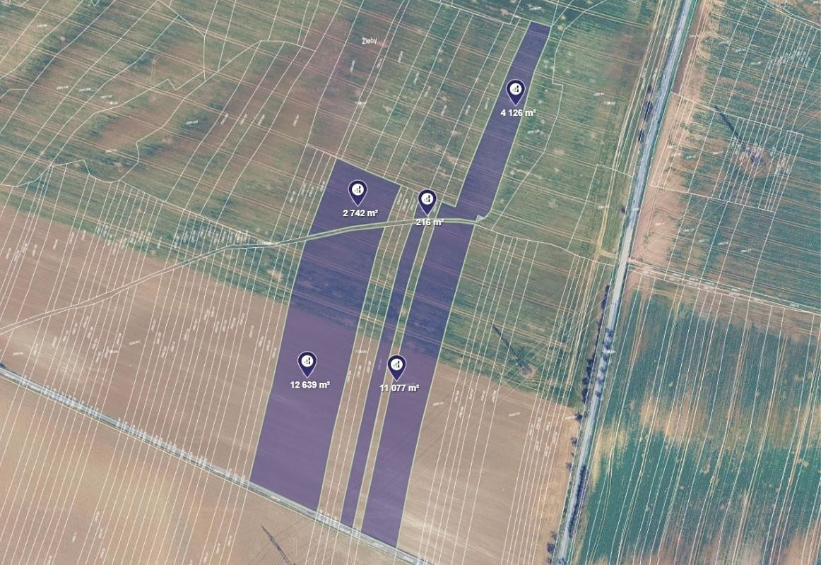 Prodej pole 30800 m², Veverská Bítýška – fotka 1 z 3