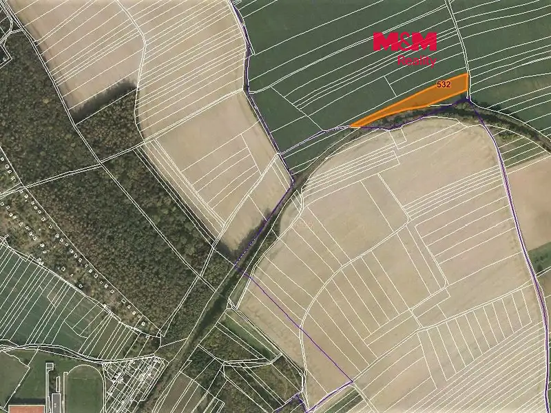 Prodej pole 1181 m², Chvalčov – náhled fotky 1