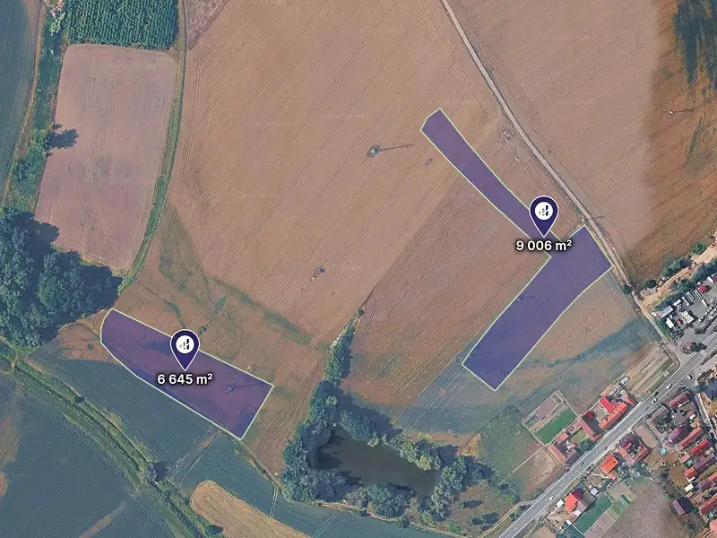 Prodej pole 18668 m², Kly – náhled fotky 1