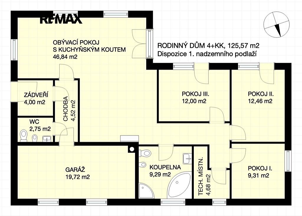 Prodej rodinného domu 126 m², pozemek 780 m² – fotografie 3
