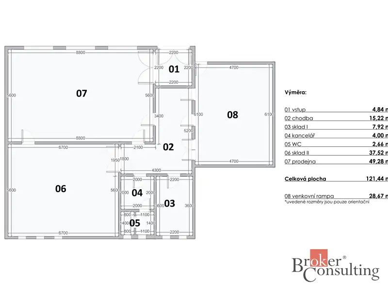Prodej obchodního prostoru 228 m², Kamenná – náhled fotky 2