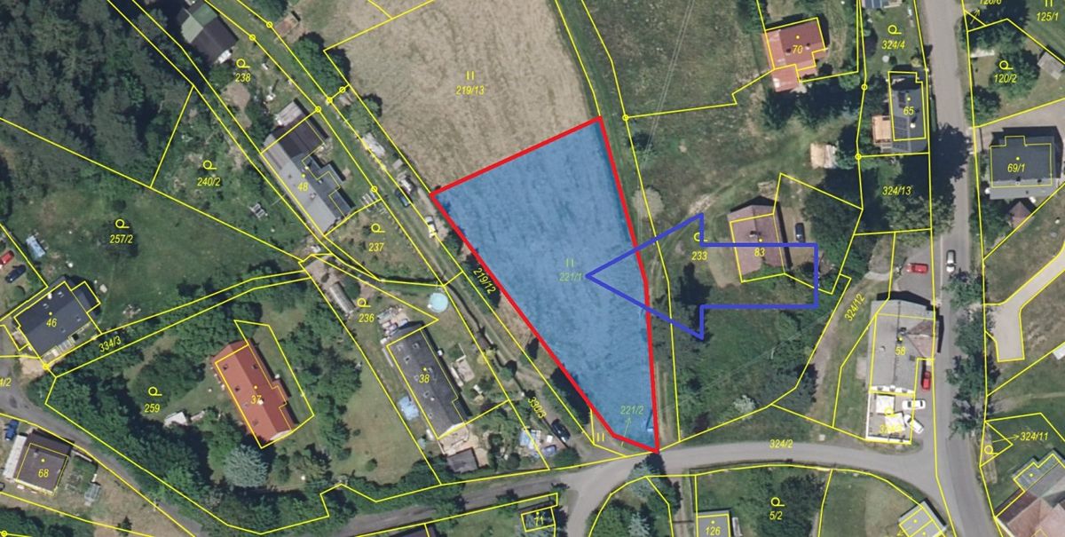 Prodej stavebního pozemku 1506 m² – fotografie 2