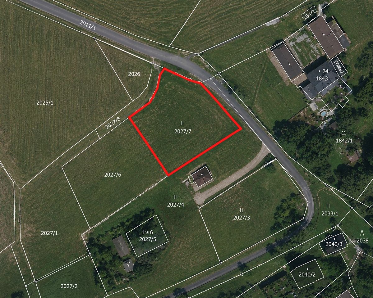 Prodej stavebního pozemku 1257 m² – fotografie 3