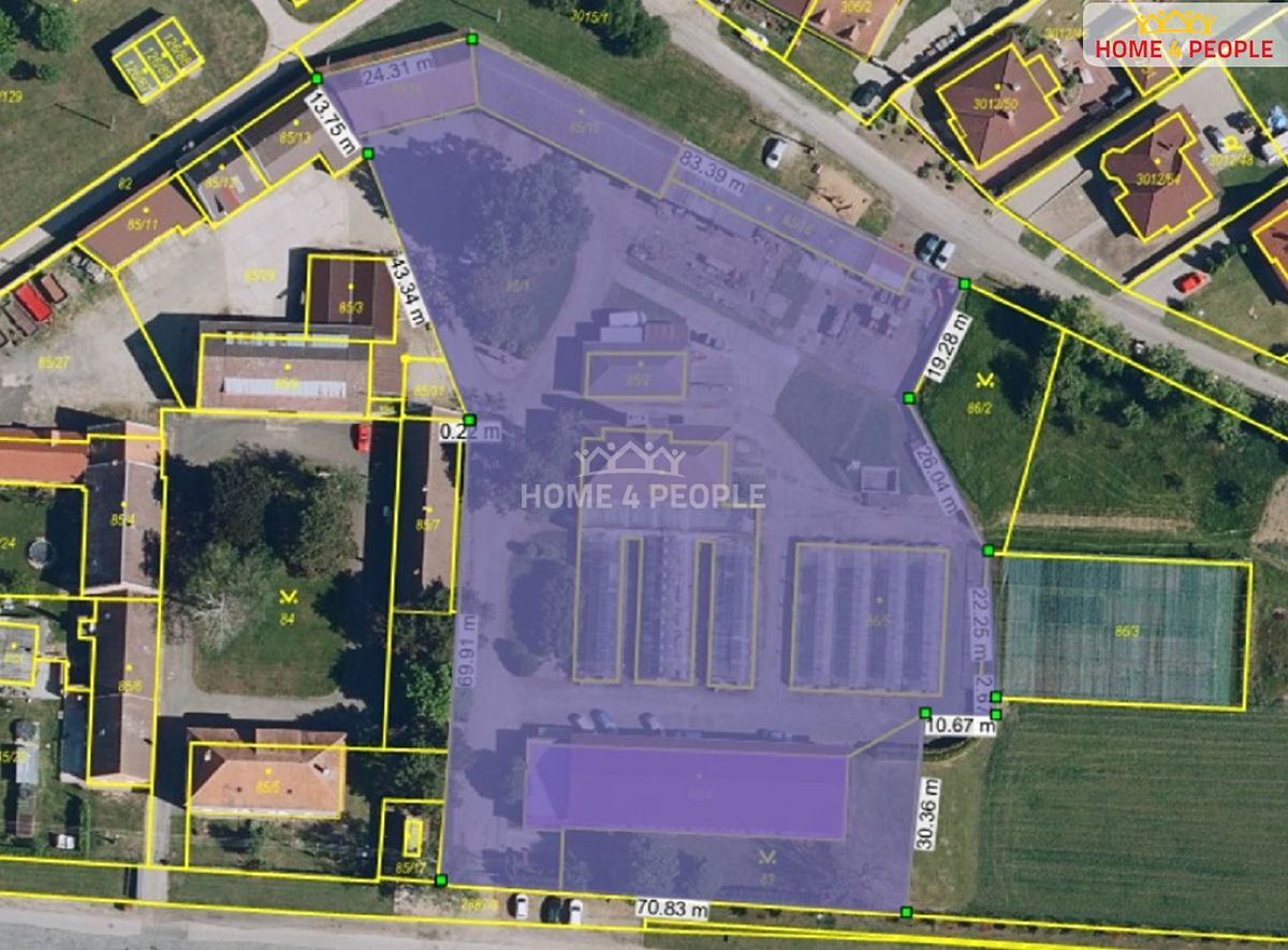 Prodej výrobní haly, prostoru 8554 m²