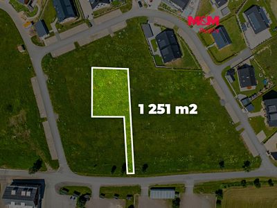 Prodej stavebního pozemku 1251 m²