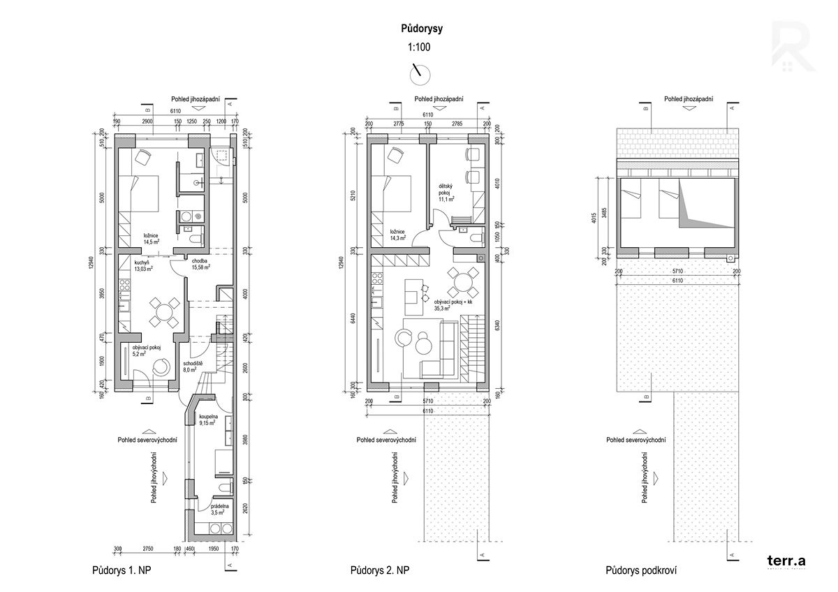 Prodej rodinného domu 89 m², pozemek 154 m² – fotografie 4