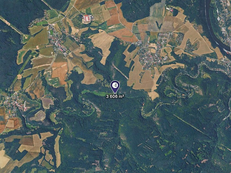 Prodej pozemku, 3 606 m² (2 z 3)