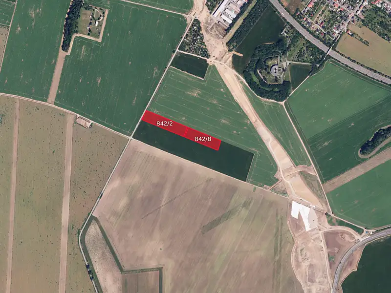 Prodej pole 20401 m², Křelov-Břuchotín – náhled fotky 1