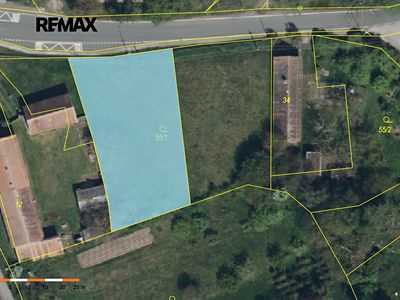 Prodej stavebního pozemku 1265 m²