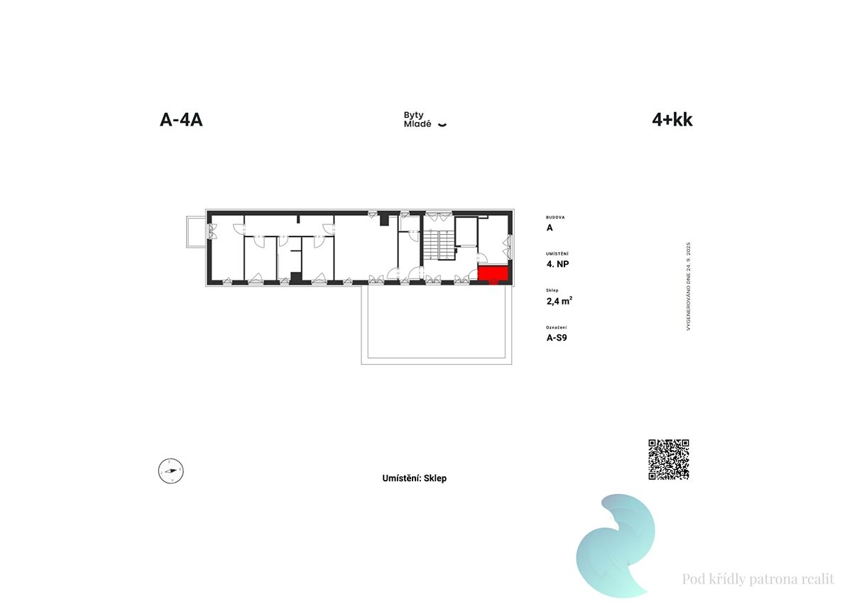 Prodej bytu 4+kk 84 m² – fotografie 4