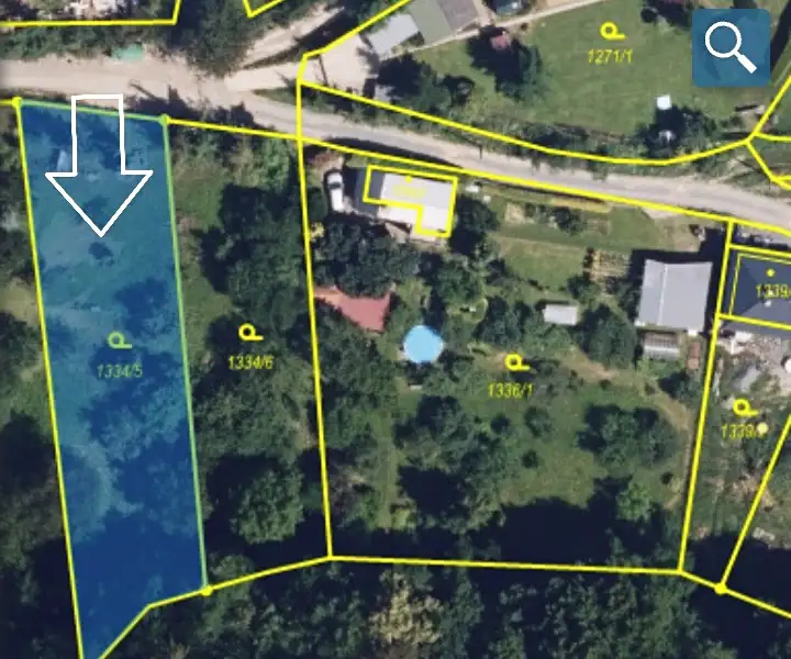 Prodej stavebního pozemku 853 m², Dolany – náhled fotky 2