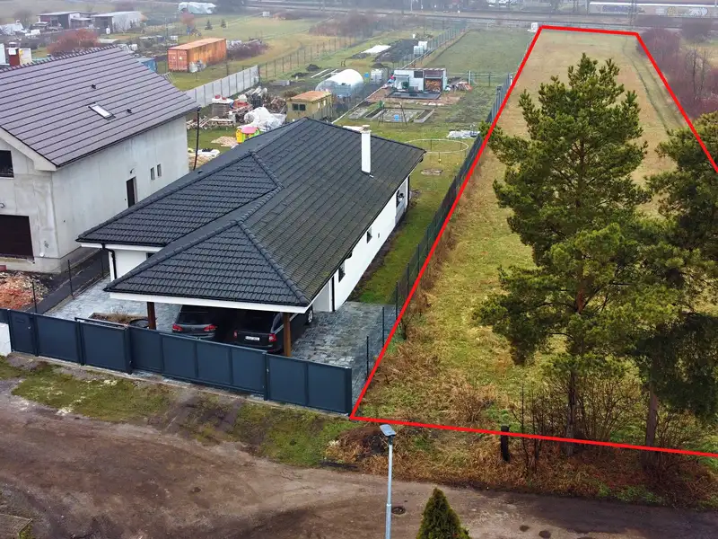 Prodej stavebního pozemku 1871 m², Všetaty – náhled fotky 2