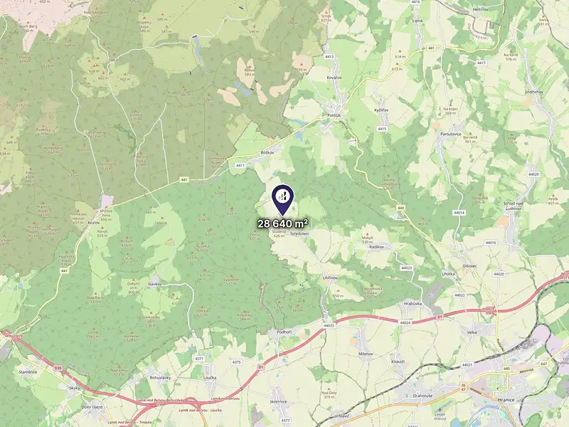 Prodej pole 28640 m², Hranice – náhled fotky 3
