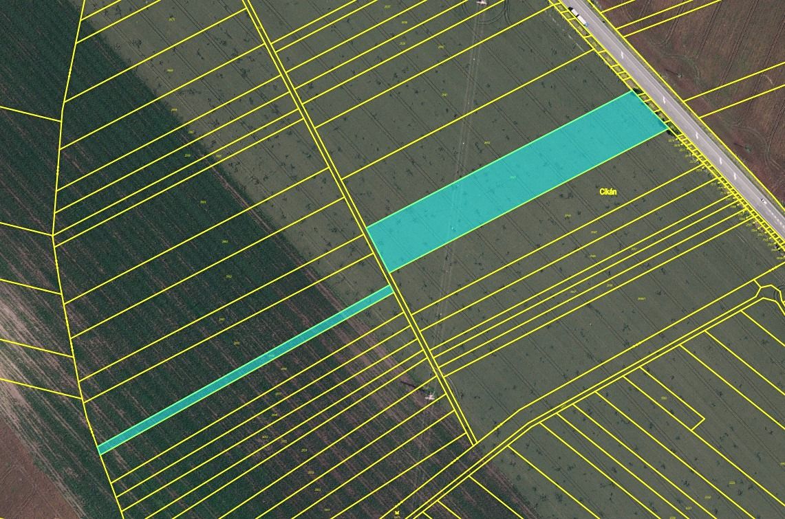 Prodej pole 16045 m², Velešovice – fotka 1 z 3