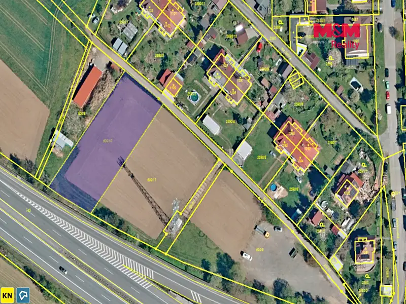 Prodej pozemku 2000 m², Vystrkov – náhled fotky 3