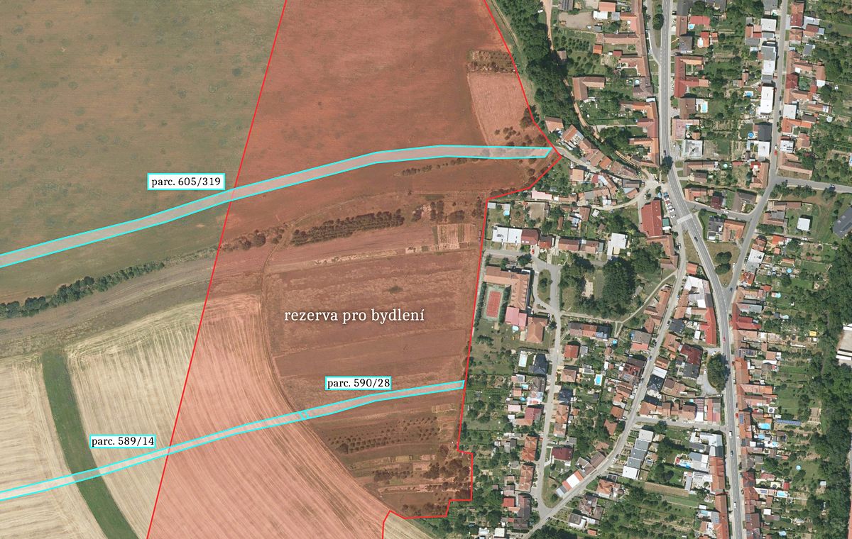 Prodej stavebního pozemku 14450 m² – fotografie 2