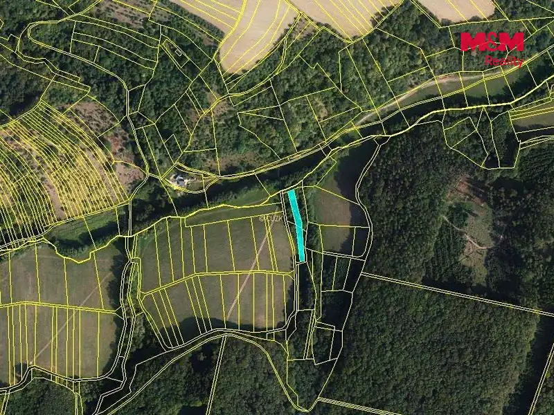 Prodej louky 1302 m², Žlutava – náhled fotky 3