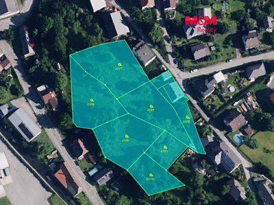 Prodej stavebního pozemku 6890 m²