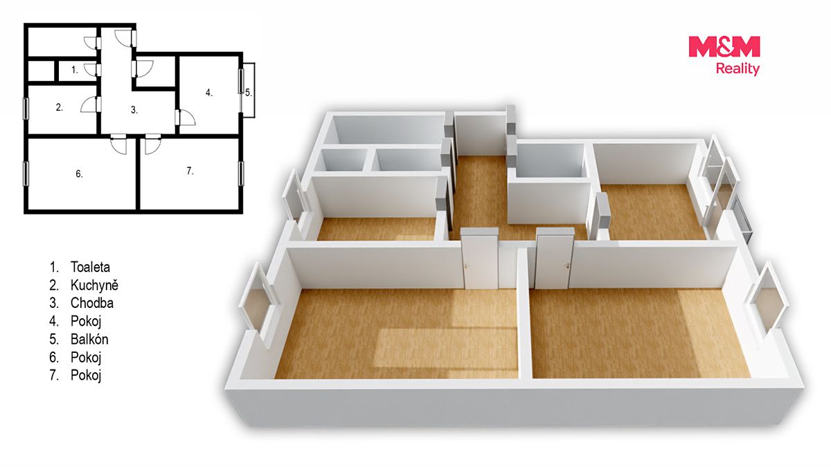 Prodej bytu 3+1 79 m² – fotografie 4