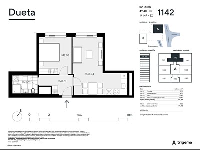 Prodej bytu 2+kk, 46 m² (3 z 11)