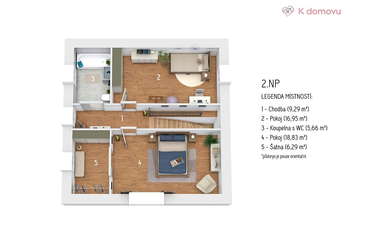 Prodej rodinného domu 143 m², pozemek 509 m² – fotografie 3