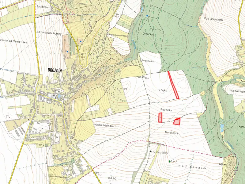 Prodej pole 11907 m², Olomouc – náhled fotky 2