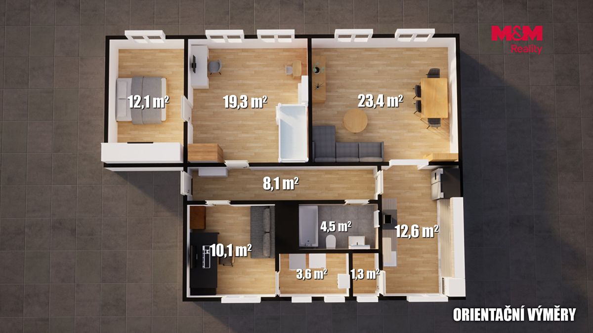 Prodej bytu 4+1 94 m² – fotografie 3
