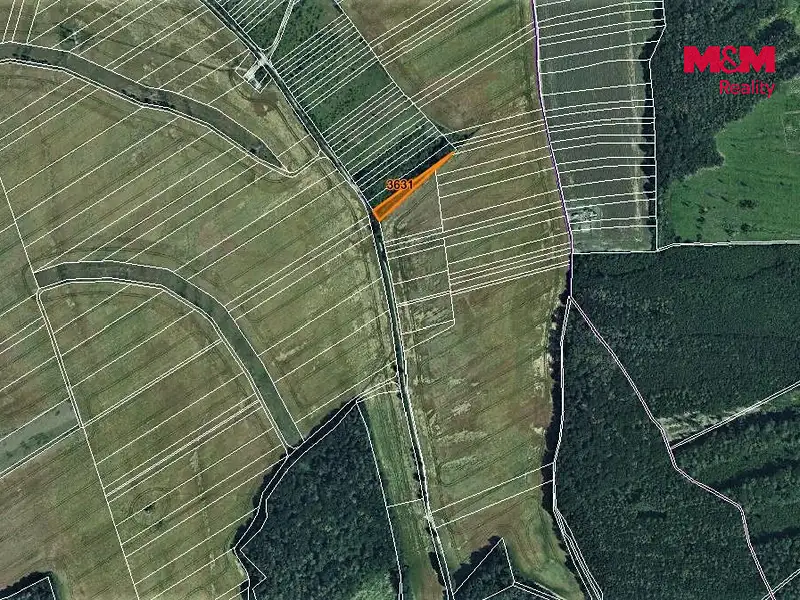 Prodej lesa 1278 m², Mouřínov – náhled fotky 3