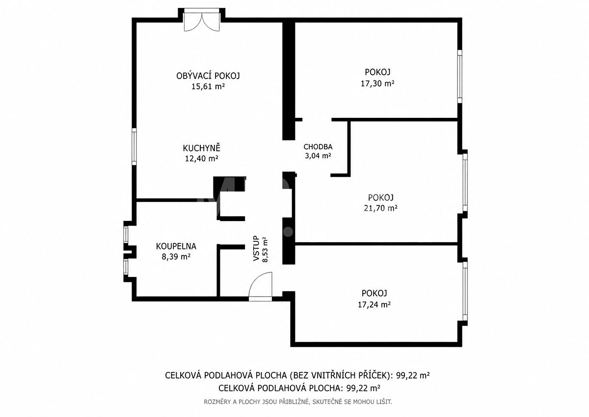 Prodej bytu 4+kk 100 m² – fotografie 3