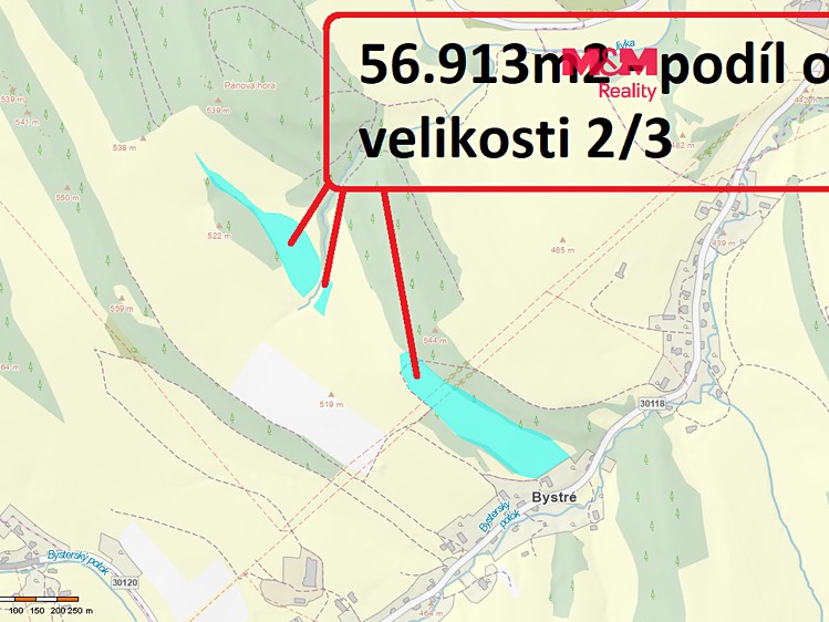 Prodej pozemku, 56 913 m² (1 z 9)