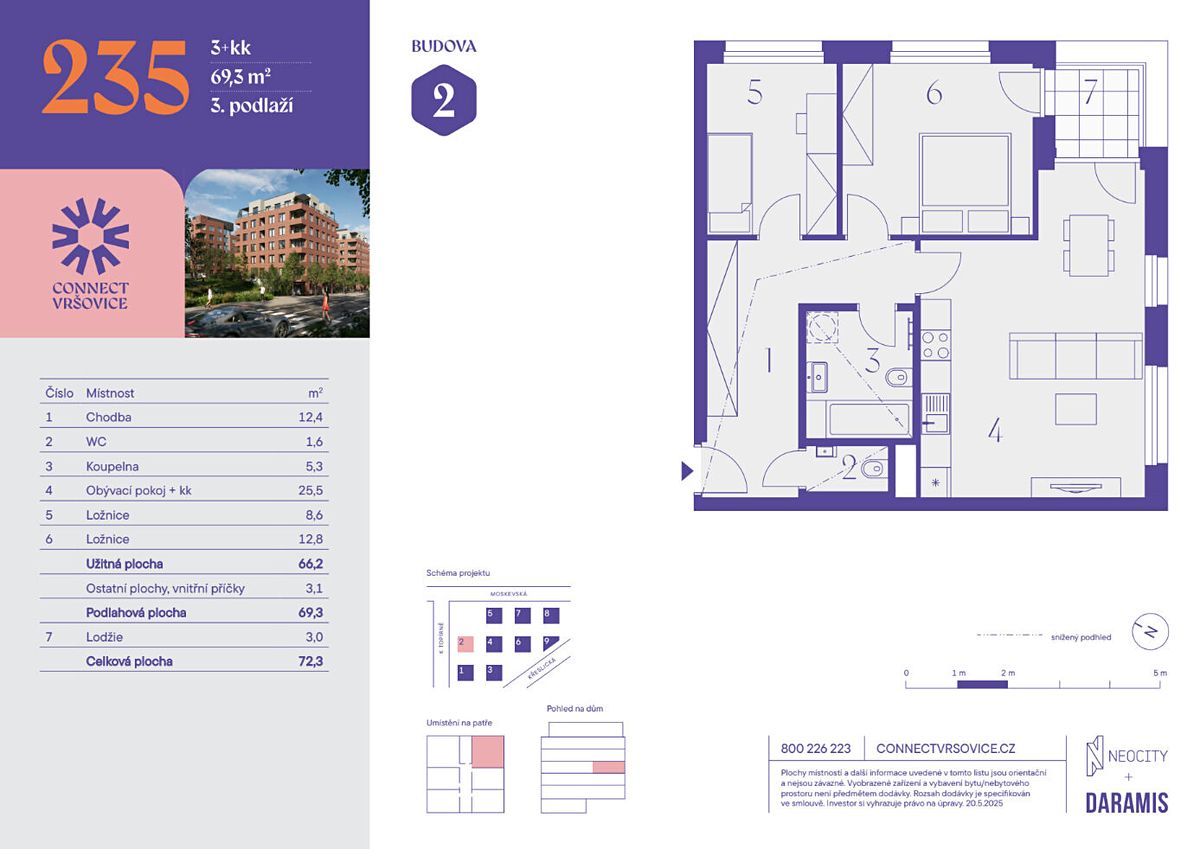 Prodej bytu 3+kk 66 m² – fotografie 4