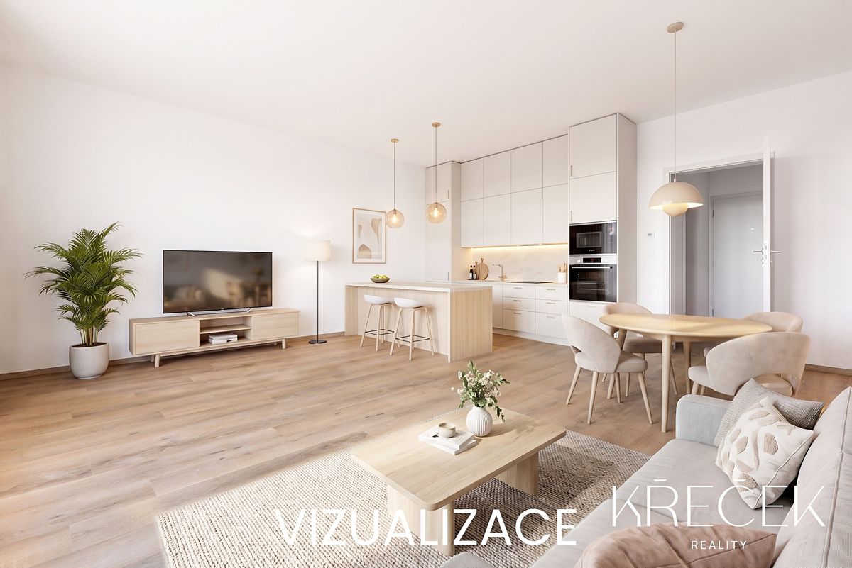 Pronájem bytu 1+kk 37 m² – fotografie 2
