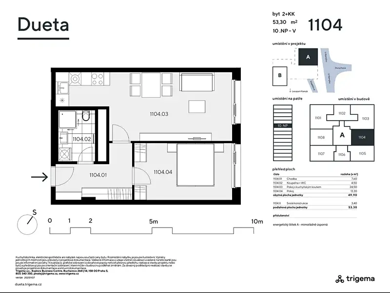 Prodej bytu 2+kk 50 m², Praha – náhled fotky 3