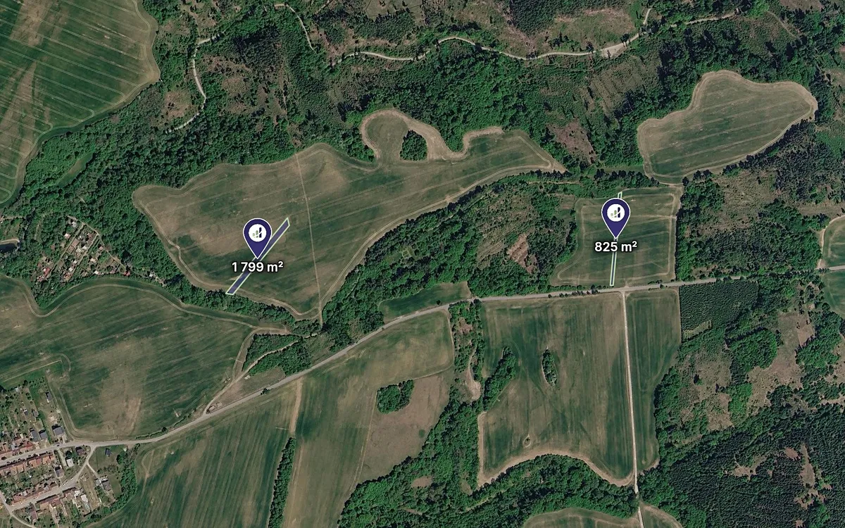 Prodej pole 2624 m²