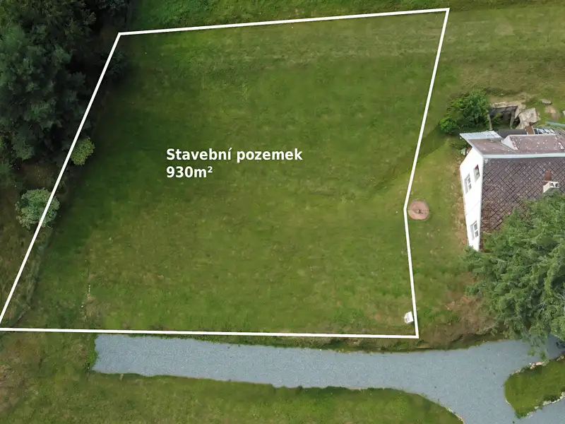 Prodej stavebního pozemku 930 m², Trutnov – náhled fotky 3