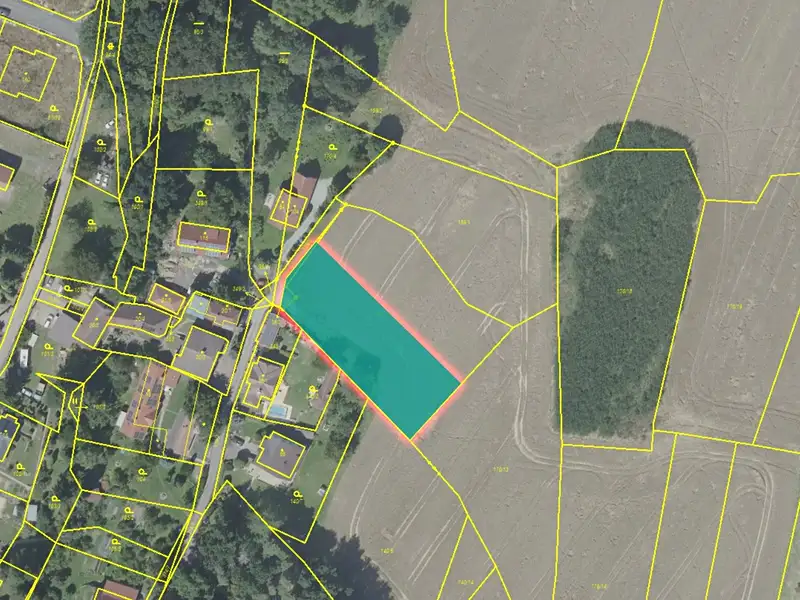 Prodej stavebního pozemku 1595 m², Říčany – náhled fotky 3