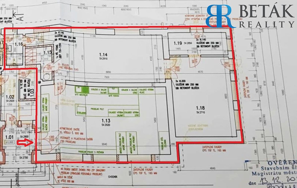 Pronájem obchodního prostoru 142 m² – fotografie 3