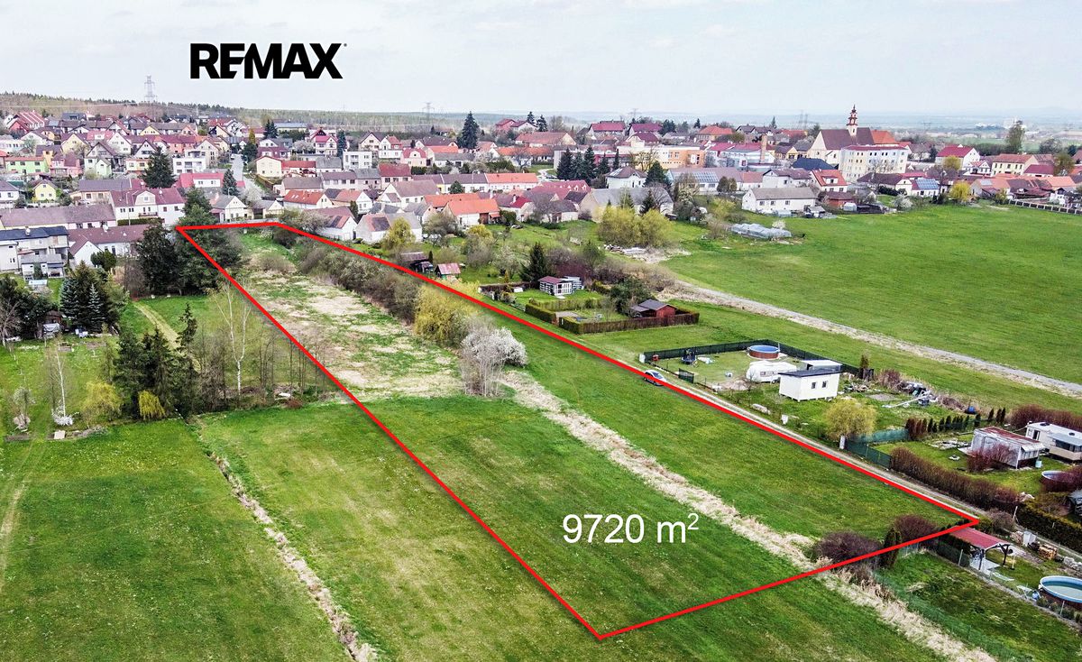 Prodej stavebního pozemku 9720 m², Ševětín – fotka 1 z 3