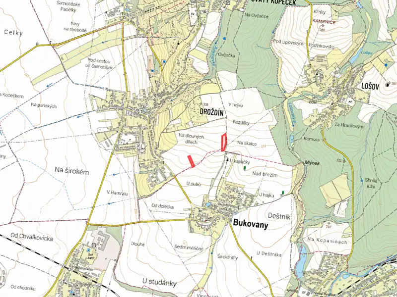 Prodej pole 9972 m², Olomouc – náhled fotky 2