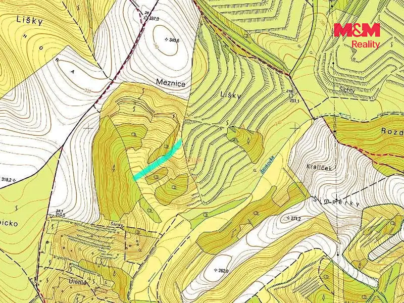 Prodej lesa 3415 m², Hustopeče – náhled fotky 2