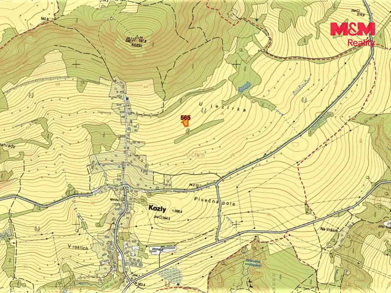 Prodej louky 1147 m², Kozly – náhled fotky 2