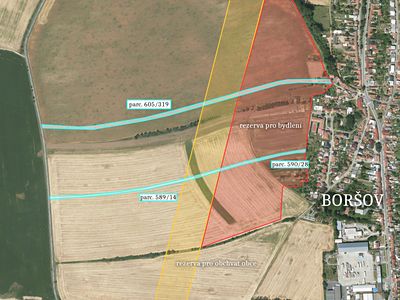 Prodej stavebního pozemku 14450 m²