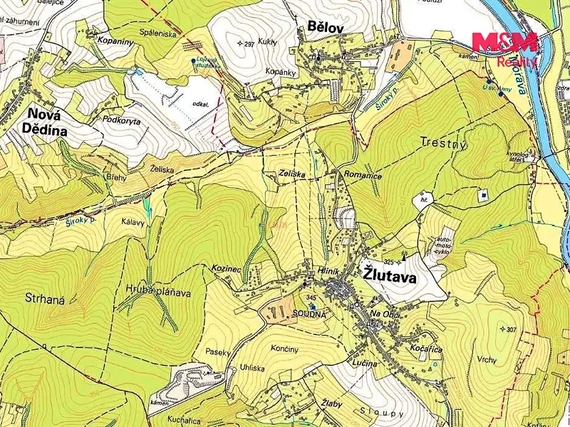 Prodej louky 1302 m², Žlutava – náhled fotky 2