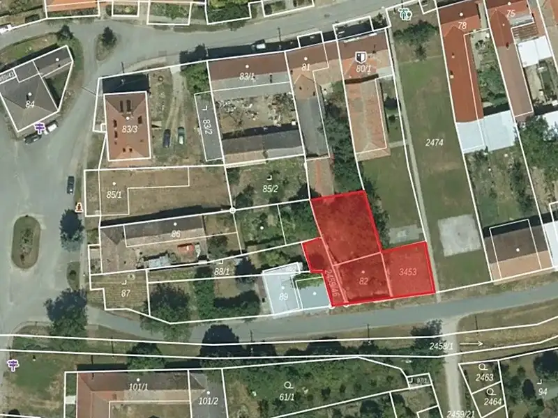 Prodej stavebního pozemku 680 m², Našiměřice – náhled fotky 2