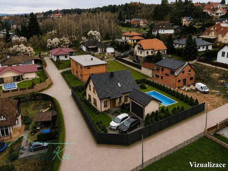 Prodej stavebního pozemku 1001 m², Psáry – náhled fotky 1