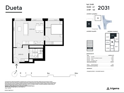 Wohnung 2+kk zum Kauf, 50 m² (3 von 12)