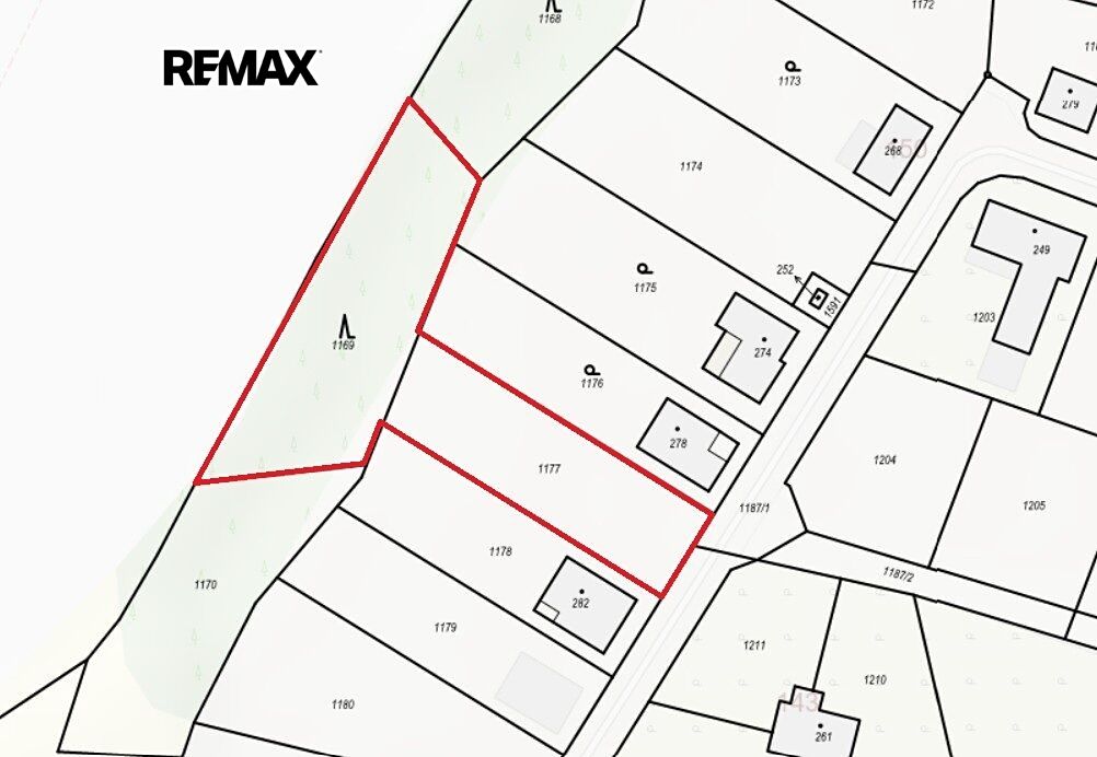Prodej stavebního pozemku 2649 m² – fotografie 2