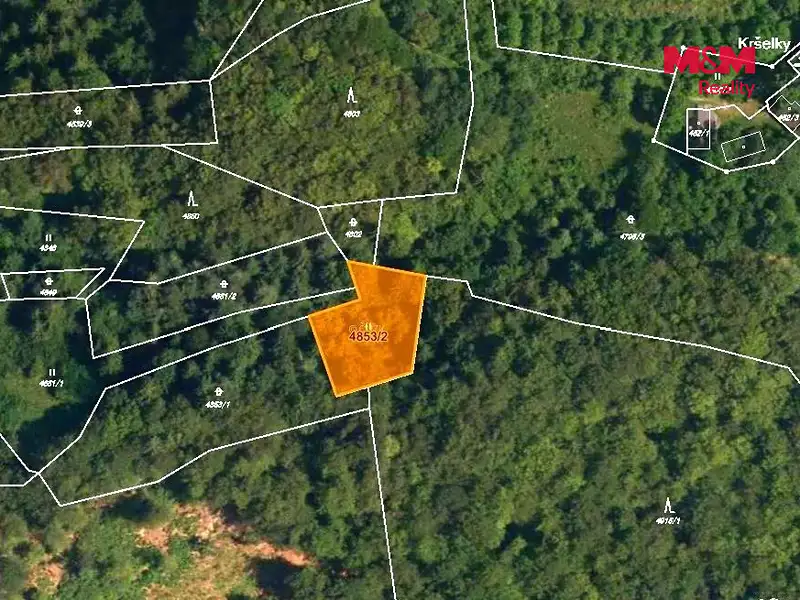 Prodej lesa 3244 m², Halenkov – náhled fotky 3