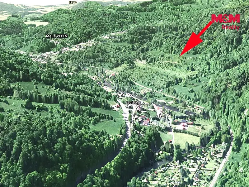 Prodej louky 14355 m², Malá Veleň – náhled fotky 2