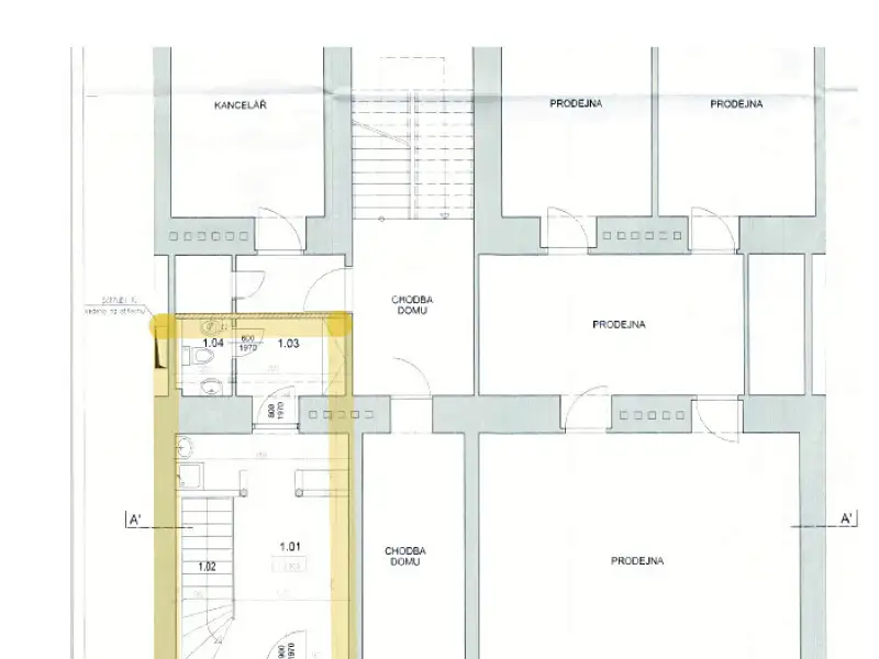 Pronájem obchodního prostoru 120 m², Praha – náhled fotky 2